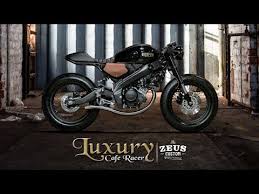 zeus custom x yamaha xsr155 cafe racer project youtube ホンダカフェレーサー カフェレーサー トラッカー バイク