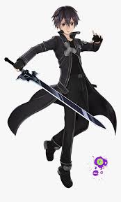 The blade that he uses most often would is the elucidator. Sword Art Online Hollow Realization Kirito Kirito Sword Art Online Hollow Realization Hd Png Download Transparent Png Image Pngitem
