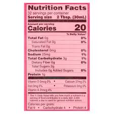 Overall * nutrition facts label is boxed with all black or one color type printed on a white or neutral. Great Value Fat Free Half Half 32 Fl Oz Walmart Com Walmart Com