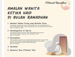 Saat masuk 10 hari terakhir, banyak keutamaan yang dapat diraih karena di malam tersebut merupakan waktu turunnya malam lailatul qadar, malam yang lebih baik dari 1.000 (hr. Amalan Wanita Ketika Haid Pusat Rawatan Darul Muslimah Facebook