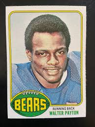 Topps Walter Payton Rookie Football Sports Trading Cards for sale