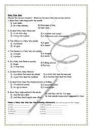 As a modern day society, our love of the fairy tale has yet to die. Fairy Tale Quiz Esl Worksheet By Ronit85