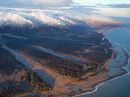 A landform shaped due to deposition of sediments by a river at its mouth is a delta. Delta Landforms U S National Park Service