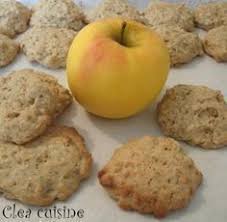 Cookies A La Compote De Pomme Et Flocons D Avoine Biscuits Dietetiques Recette Compote De Pomme