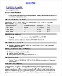• govt.iti, instrument mechanic (chemical plant). Free 40 Fresher Resume Examples In Psd Ms Word