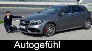 Mercedes Amg A45 Full Review Test Driven A Class A Klasse Facelift A200d A250 Sport All New Neu Youtube