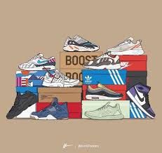 Pin By Taliqueestelle On Artwork Sneakers Wallpaper Sneaker Art Shoes Wallpaper