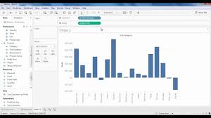 steps to build a waterfall chart in tableau