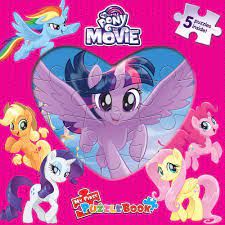 It can not only help them know more shapes but also test their imagination. My Little Pony The Movie My First Puzzle Book Phidal Publishing Inc 9782764334522 Amazon Com Books