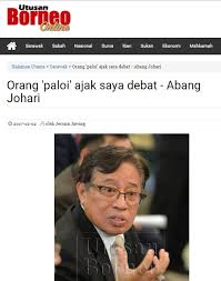 Siri katalog, katalog suratkhabar dan majalah bahasa cina, arkib negara malaysia 1991. Pandikar Dan Ketua Menteri Sarawak Sama Paloi