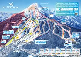 Map showing the japanese ski resort of niseko grand hirafu, japan and nearby ski areas and airports. Ski Area Guide Resort Services Niseko Mt Resort Grand Hirafu