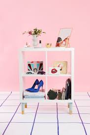 Check Out 3 Super Easy And Chic Ikea Hacks At Refinery29 So Happy Our Estelle Mint Made The List Kallax Ikea Kallax Ikea Hack