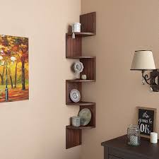 Alibaba.com offers 4,507 photo wall display products. Corner Wall Shelf Zigzag Shape 5 Curved Shelves Tectona Teak