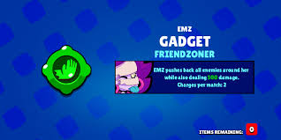 Emz is a trophy road brawler who can be unlocked at 8k, she is an interesting brawler to use because of her spraying mechanic. Time To Be Op I Wanted Fidget Spinner More Though Fandom