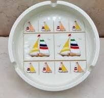 Ceramic Boat Ashtray - Etsy