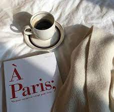 Coffee Flat Lay With Book And Textiles Coffee And Books Beige Aesthetic French Aesthetic