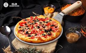 Flip cake, collect syrup and stake them with pancake swap, the best decentralized exchange on binance smart chain. Amazon Com G A Homefavor 10 Inch Stainless Steel Pizza Peel Metal Round Pizza Paddle Large Pizza Spatula With Wood Handle For Baking Homemade Pizza And Bread Or Cheese Serving Tray Oven Kitchen