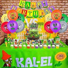 Free shipping on orders over $25 shipped by amazon. Buy Birthday Party Decoration For Plants Vs Zombies Birthday Banners Cake Decorations Balloons Video Games Birthday Party Supplies Online In Kazakhstan B08x4srgwh