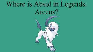 Absol legends arceus