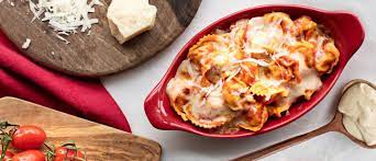 Recipe 5 Cheese Tortellini With Tomato And Bechamel Sauce Giovanni Rana Recipe Cheese Tortellini Tortellini Recipes Recipes