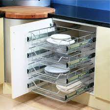 Keep pots and pans nearby. Wickes Co Uk Kitchen Basket Storage Kitchen Storage Solutions Diy Kitchen Storage