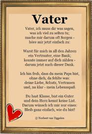 Wenn Sie Auf Dieses Gedicht Klicken Besuchen Sie Das Buch Streicheleinheiten Von Norbert Van Tiggelen Indem Weitere Ah Vatertag Spruche Vater Spruche Vater