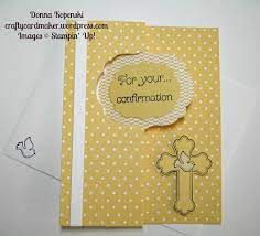 First communion invitations made easy. Confirmation Card 1 Craftycardmaker