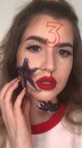 Pin By Noelani Hernandez On The Roberts Sisters Crazy Makeup Halloween Makeup Looks Aesthetic Makeup