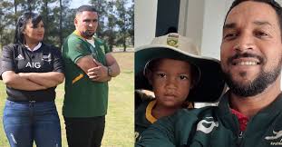 n Bok én All Black-supporter in een huis? Die ding gaan ruk tydens die  World Cup