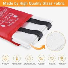 4 PACK FIRE BLANKET Fiberglass Hero 39''x39'' Emergency Home ...
