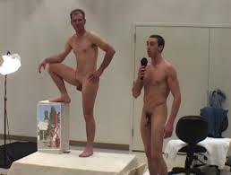 Femdom and cfnm: Nude posing - video 3 - ThisVid.com