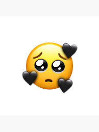 This adorable begging expression is sure to melt your heart in a few seconds. Pleading Face Sad Big Eyes Emoji With Hearts Greeting Card By Chl033 Redbubble