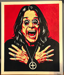Ozzy's iconic tattoo design