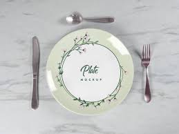 Free Ceramic Plate Mockup In 2020 Free Mockup Plates Ceramic Plates