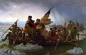 Cruce de washington del río delaware (es); Washington Crossing The Delaware 1851 Painting Wikipedia