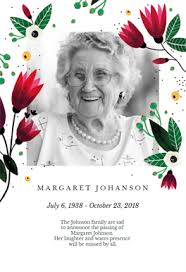 Make your own business card free. Spring Hug Memorial Card Template Free Greetings Island Memorial Cards Memorial Service Invitation Funeral Invitation
