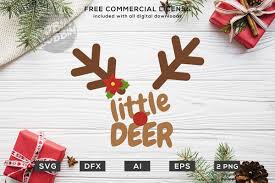 Download Little Deer Christmas Baby Svg File 673122 Png Images Pngio