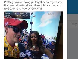 Monster energy girls martinsville raceway oct.27,2019. Nascar Fans Outraged Because The Monster Energy Girls Were Too Hot Barstool Sports