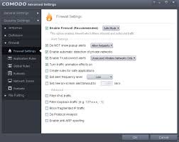More sophisticated firewalls block traffic from the outside to the inside, but permit users on the inside to communicate a little more freely with the outside. Firewall Behavior Settings Pc Firewall Firewall Protection Internet Security V6 2