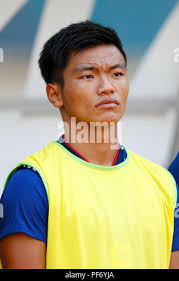 Cikarang, Indonesien. 19 Aug, 2018. Obi Powell Obinna (JPN) Fußball: Männer  Gruppe D Match zwischen Japan 0-1 Vietnam auf Wibawa Mukti Stadion während  der 2018 Jakarta Palembang Asian Games in Cikarang, Indonesien.