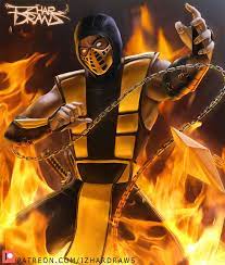 Mortal Kombat Scorpion Mk4 By Izhardraws On Deviantart Mortal Kombat Scorpion Mortal Kombat Mortal Kombat Art