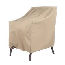 Designed to simply put on and take off for cleaning from your cushions, the covers feature either elasticated linings or zippers. Outdoor Patio Chair Cover High Back Chair