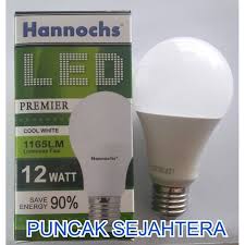 1000 buah (minimal pesanan) cn ningbo siying optoelectronic lighting science & technology co., ltd. Lampu Led Hannochs 12w 12 Watt Shopee Indonesia