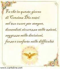 Cresima Biglietti Auguri Cresima Fai Da Te Centrotavola Da Comunione Comunione