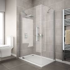 If your home has a little more space available, a very common recommendation is to have a shower with minimum dimensions of 60 x 36. A Comprehensive Guide To Buying Shower Enclosures Victorian Plumbing