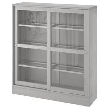 Syvde Mobile Con Ante A Vetro Bianco Ikea It Glass Cabinet Doors Sliding Glass Door Glass Door