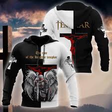 Templars were among the most famous of the western christian military orders. Knight Of Christ Jesus The Rise Of The Knights Templar Hoodie 3d Print M 3xl Ebay