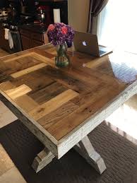 This diy tabletop is a genius idea for those who have kids! How To Build A Pallet Table With Epoxy Top Diy Table Top Epoxy Table Top Resin Table Top