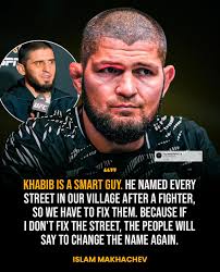 Khabib is a smart guy.” 💭😂💯