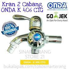 10 merk shower kamar mandi terbaik, anti karat, dan kuat Jual Kran Air Shower 1 2 Onda K406ctg Keran Cabang 2 Kamar Mandi 1 2 Inch Di Lapak Sinar Terang Official Store Bukalapak